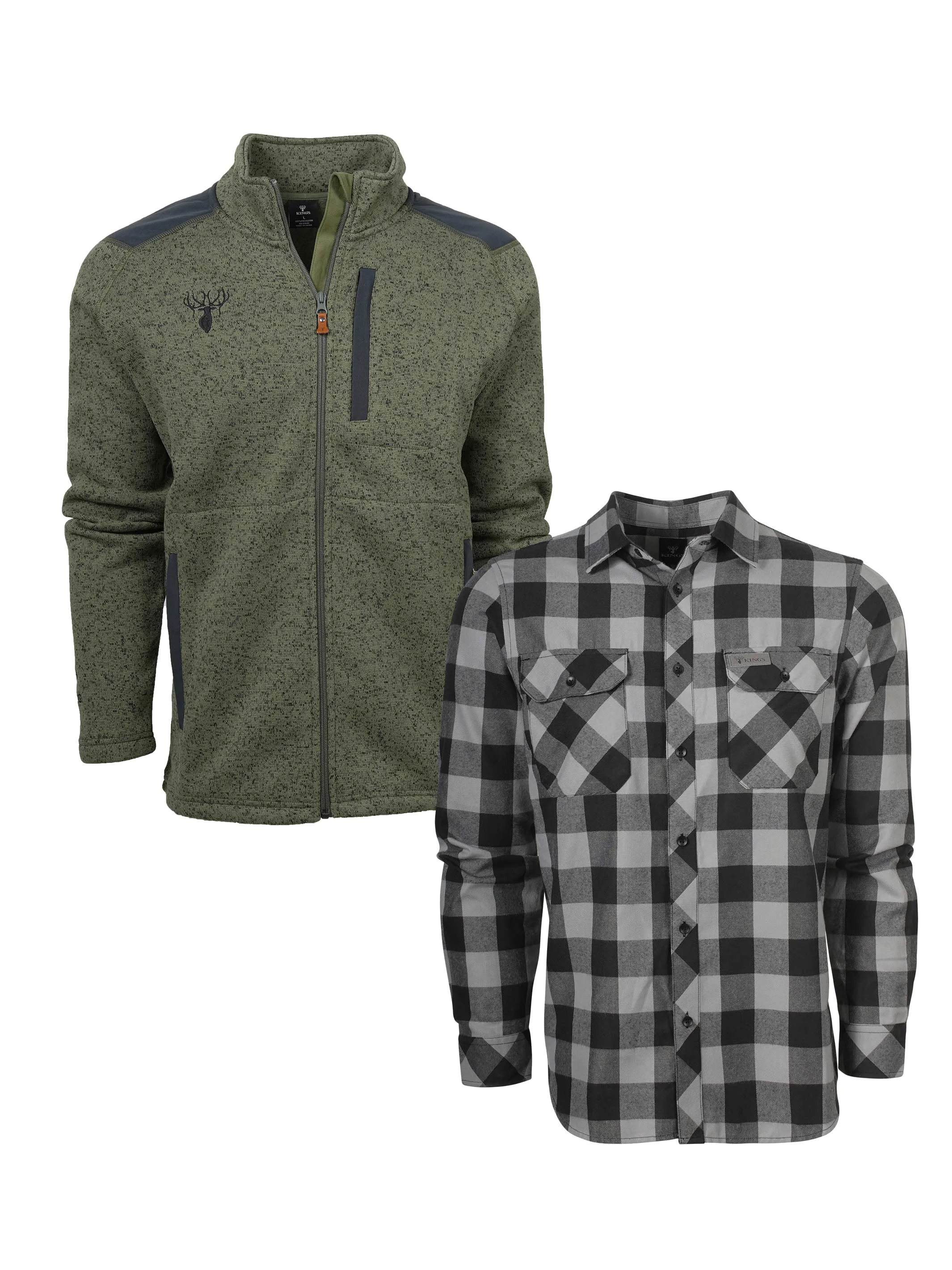 King's Lifestyle Bundle - Green Sweater