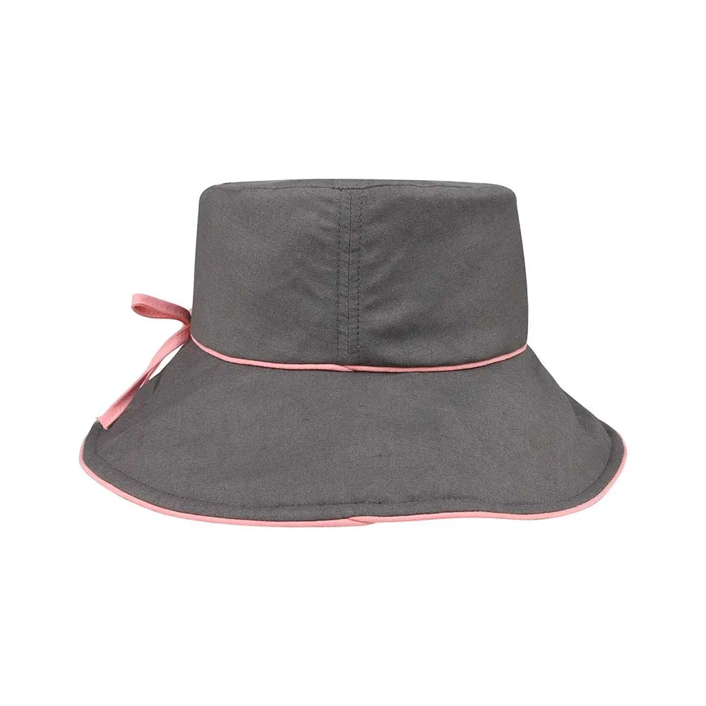 Ladies' Fashion Linen Wide Brim Hat