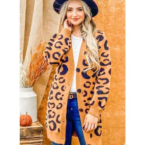 Leopard Cardigan