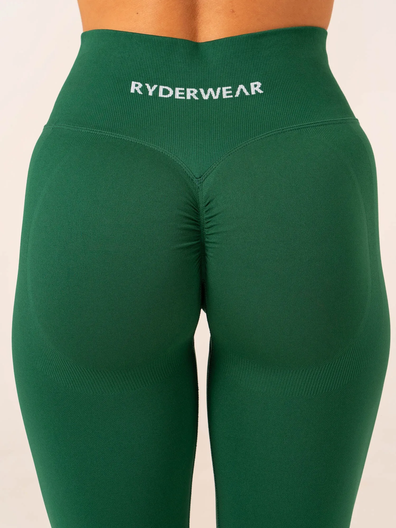 Lift BBL Scrunch Seamless Leggings - Emerald