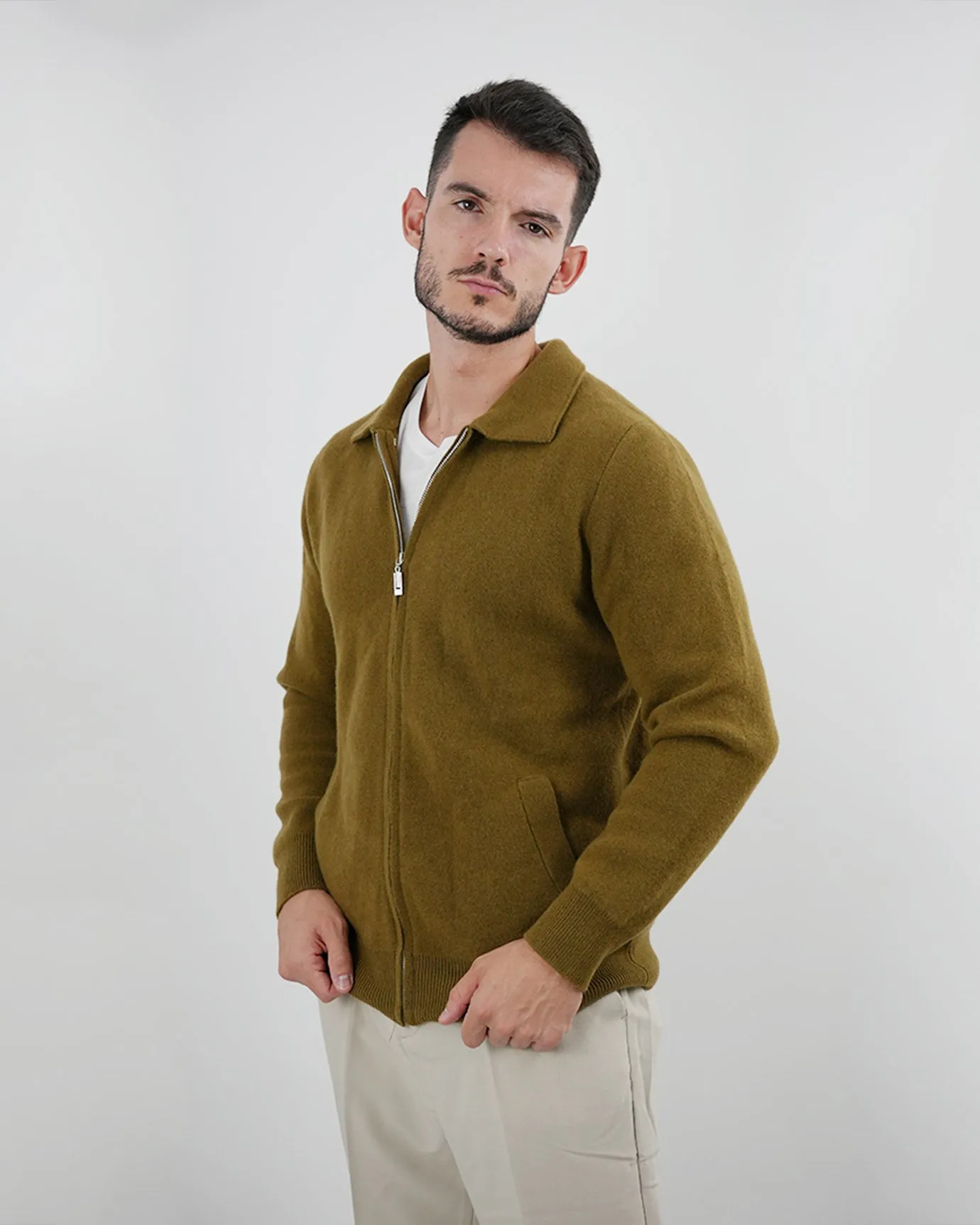 LOVAUS Cashmere Blend Cardigan Jacket