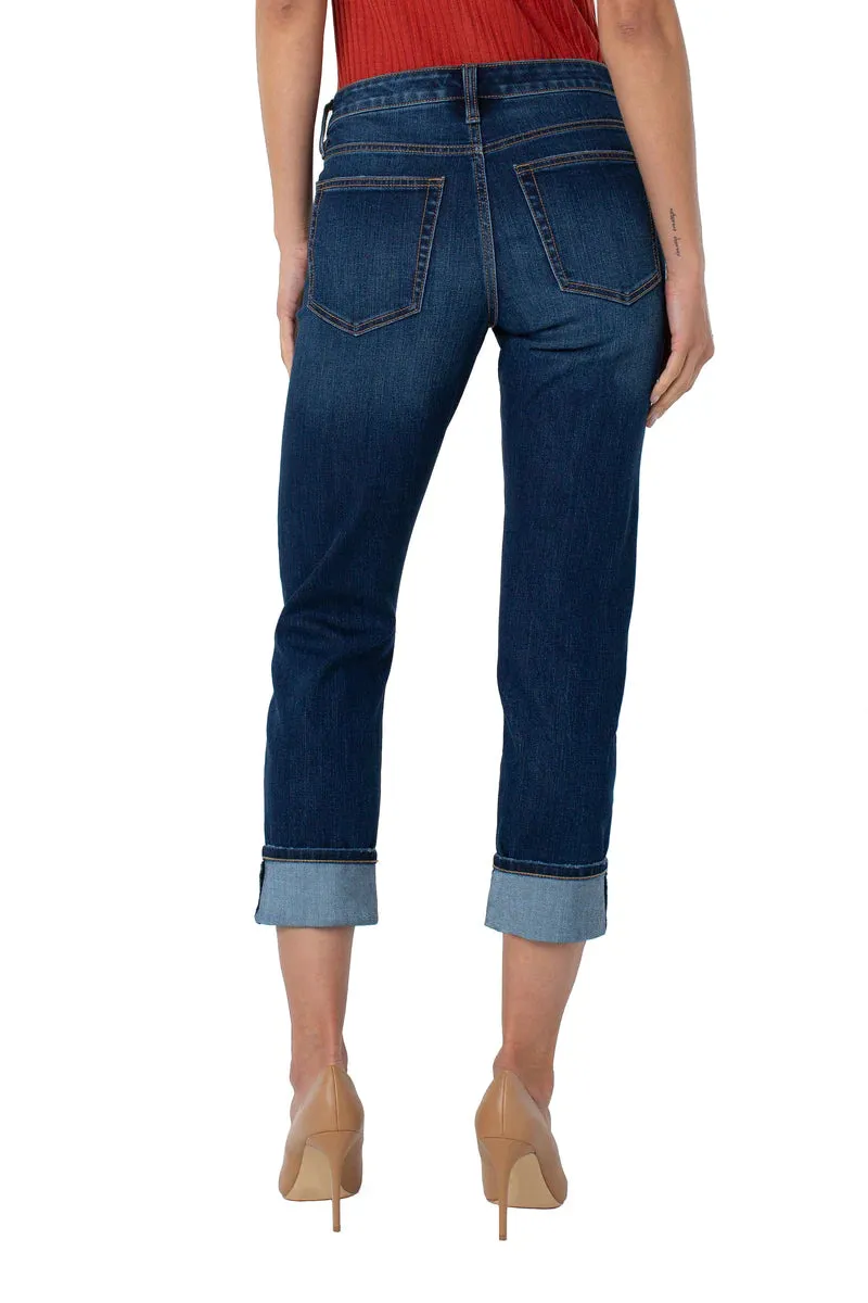 Marley Girlfriend Cuffed Eco Jean