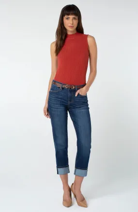 Marley Girlfriend Cuffed Eco Jean