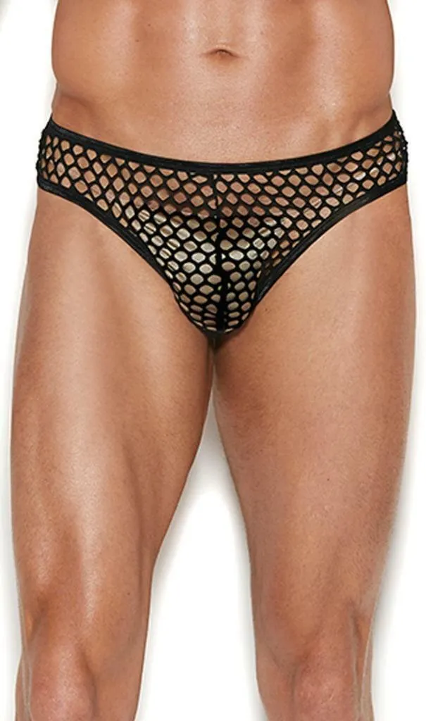 Men's Fishnet Brief