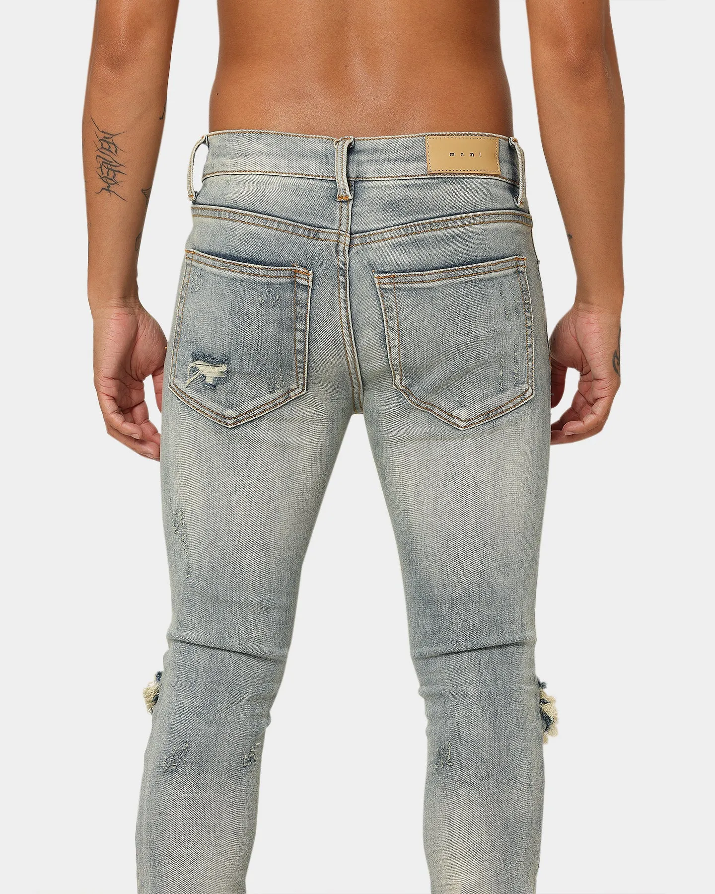 MNML X162 Stretch Denim Jeans Blue