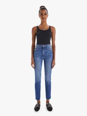 Mother Denim - The Swooner Rascal Straight Leg Ankle Jean in Where is my Mind