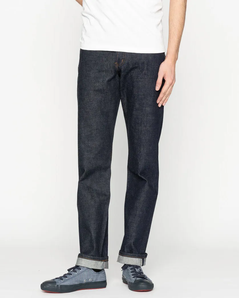 Naked & Famous Denim True Guy Regular Straight Mens Jeans - Forever Blue Selvedge