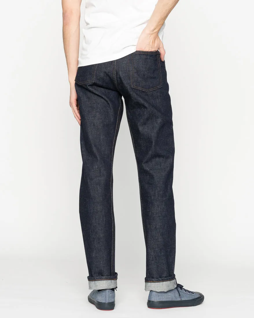 Naked & Famous Denim True Guy Regular Straight Mens Jeans - Forever Blue Selvedge