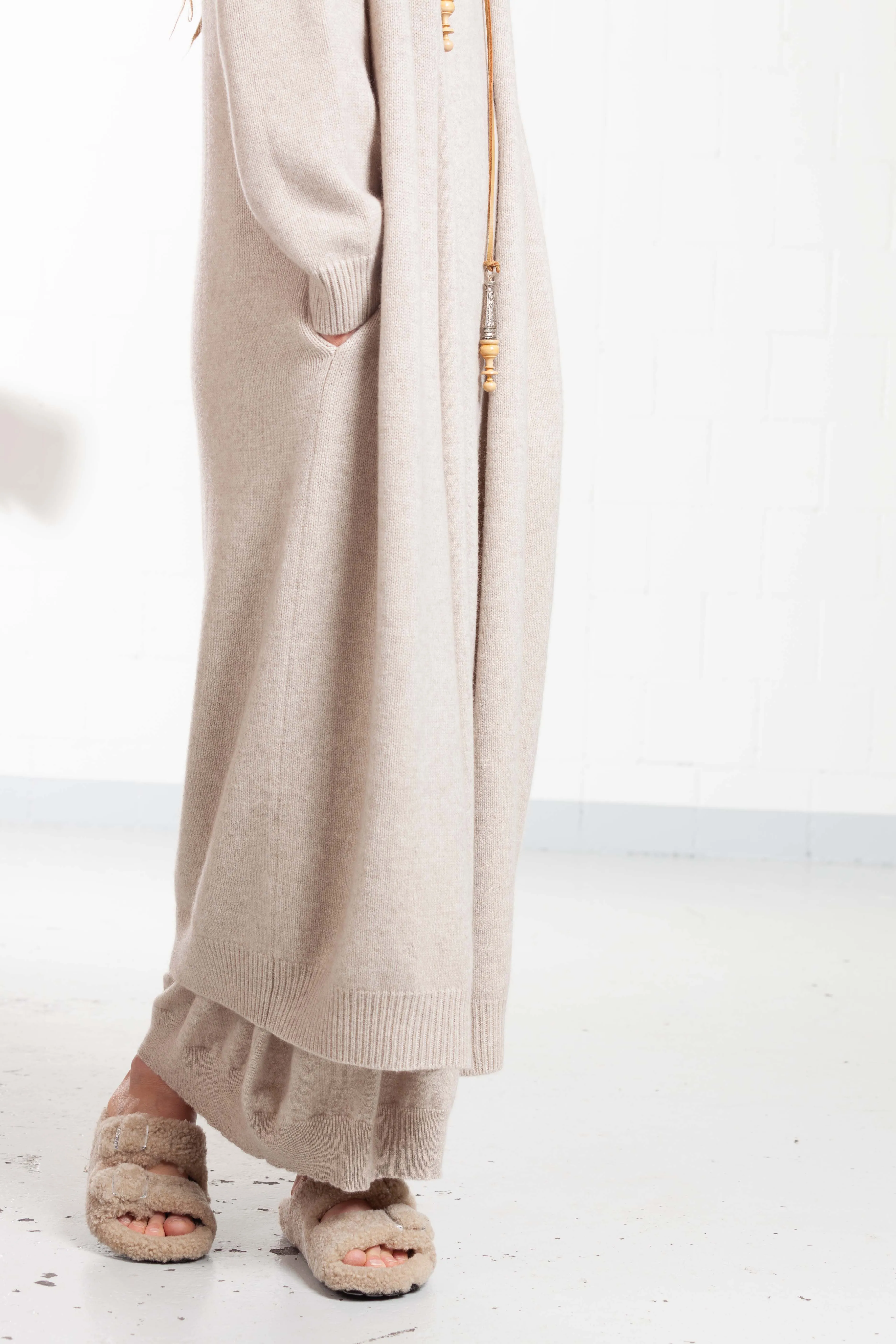 Natural Cashmere Cardigan