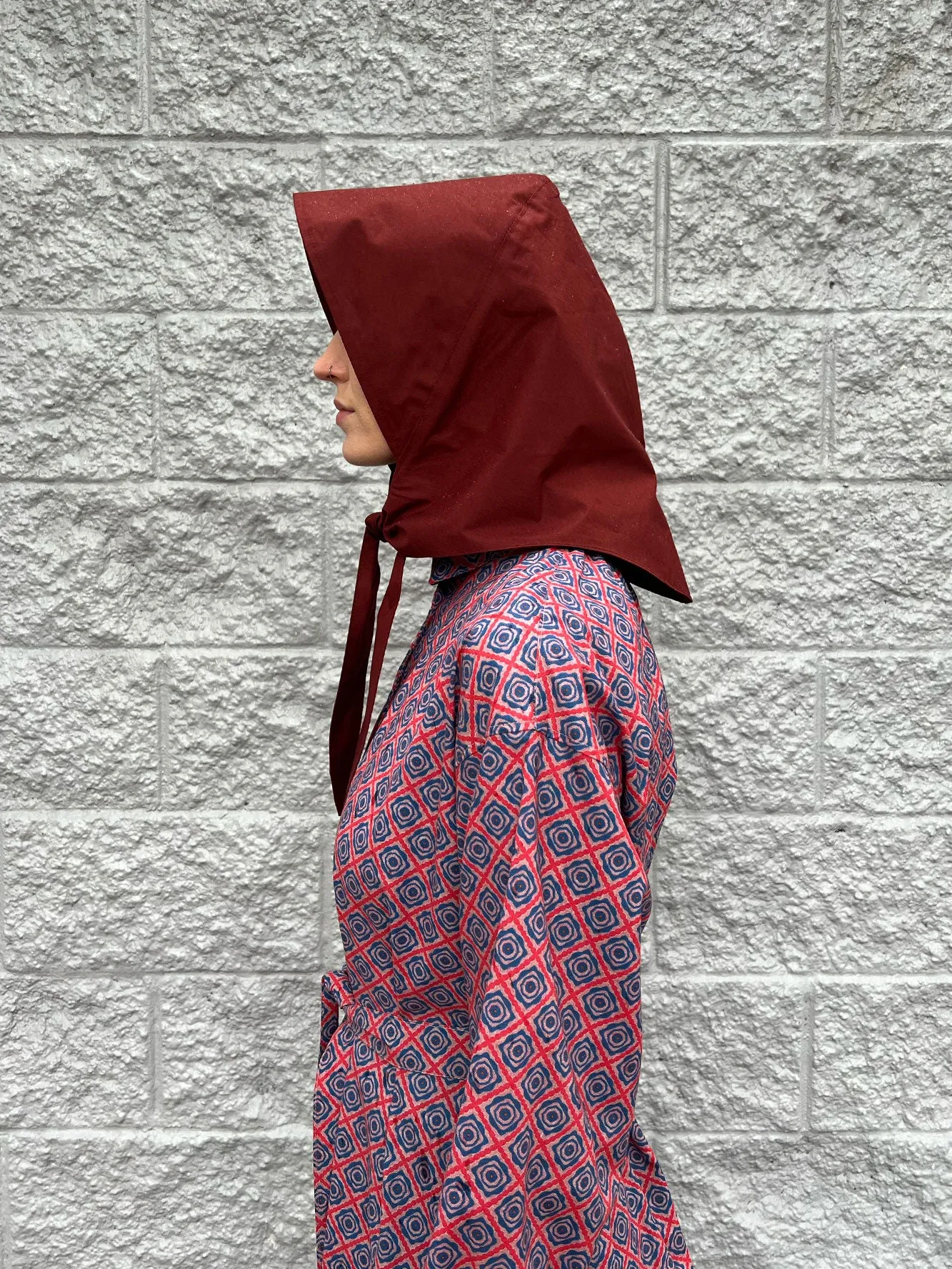 Nimbus Rain Bonnet in Garnet