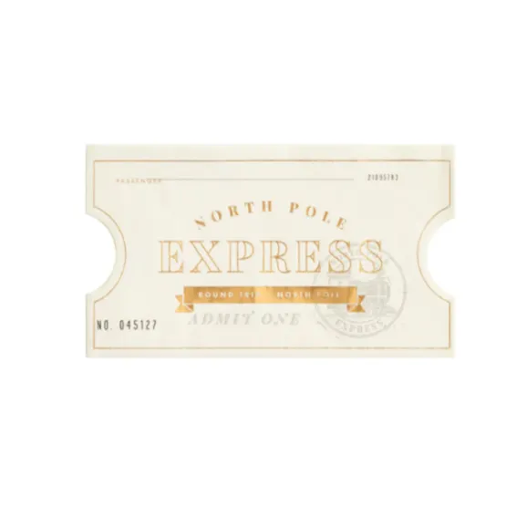 North Pole Express Christmas Napkins