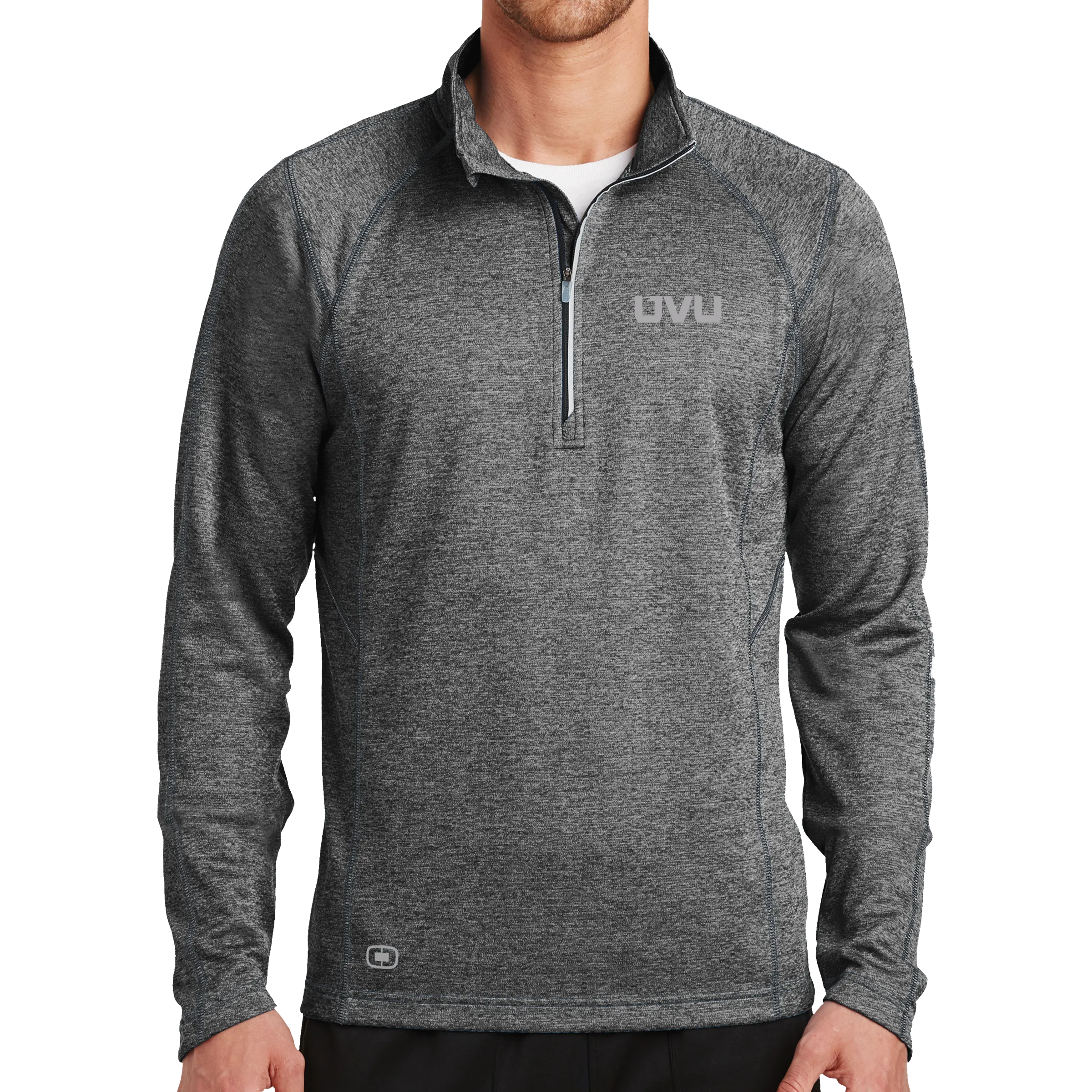 OGIO ENDURANCE Pursuit 1/4-Zip- Mono Reflective