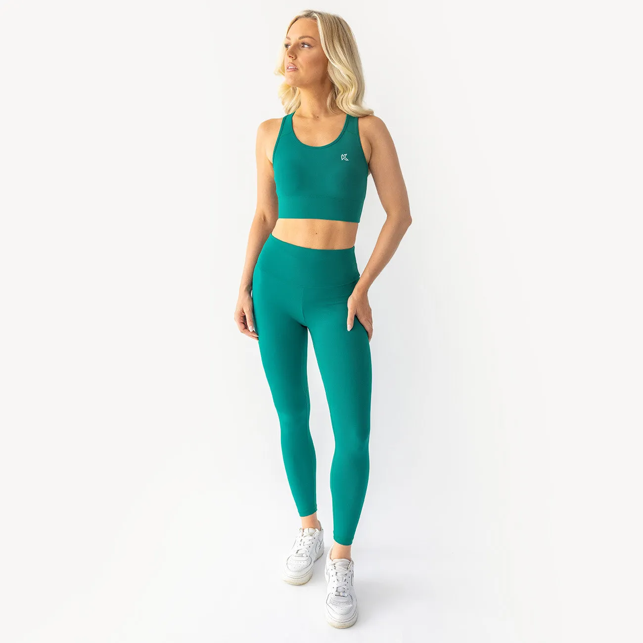 Pine Green Active Leggings