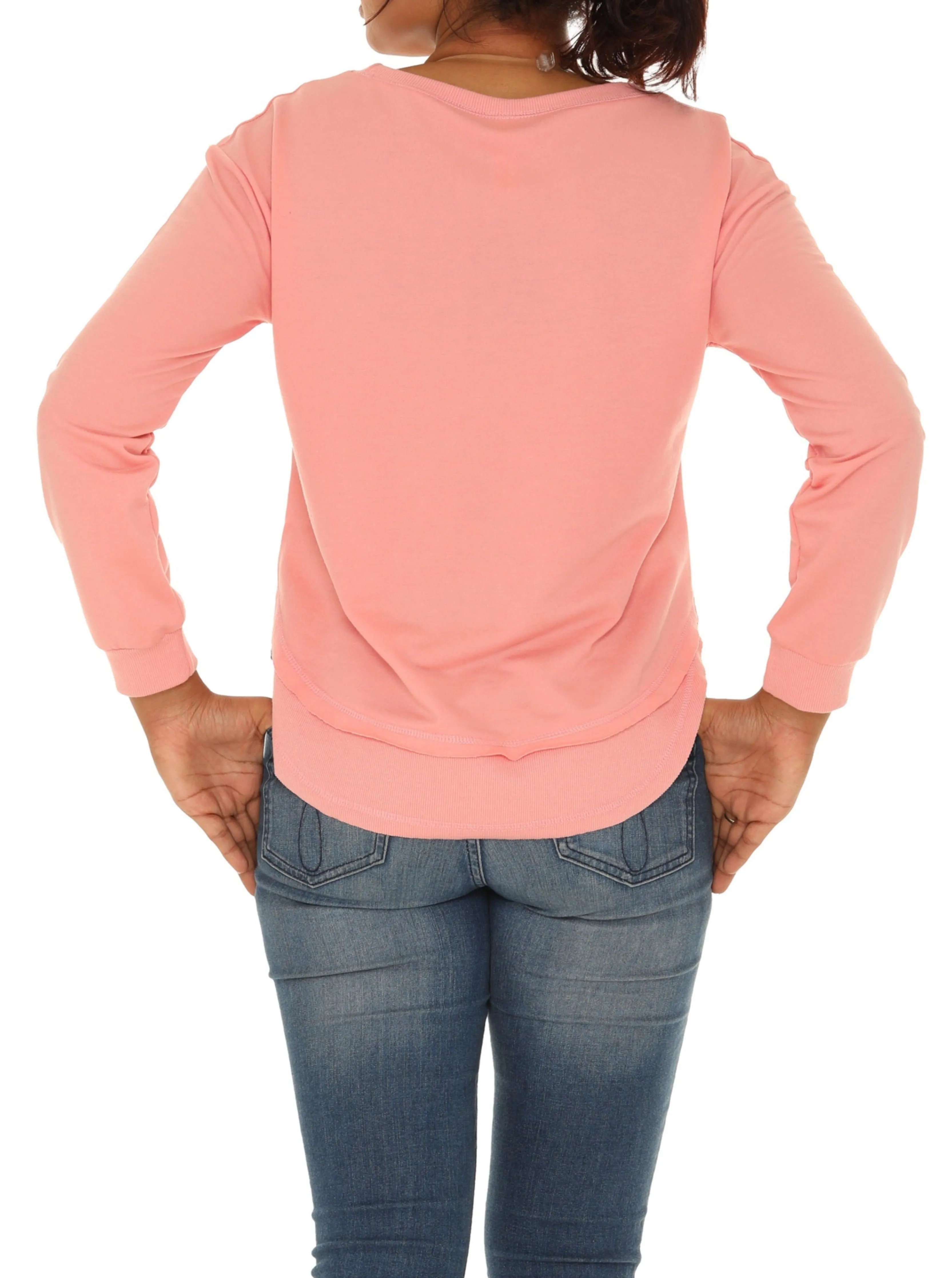 Pink Crewneck Sweatshirt