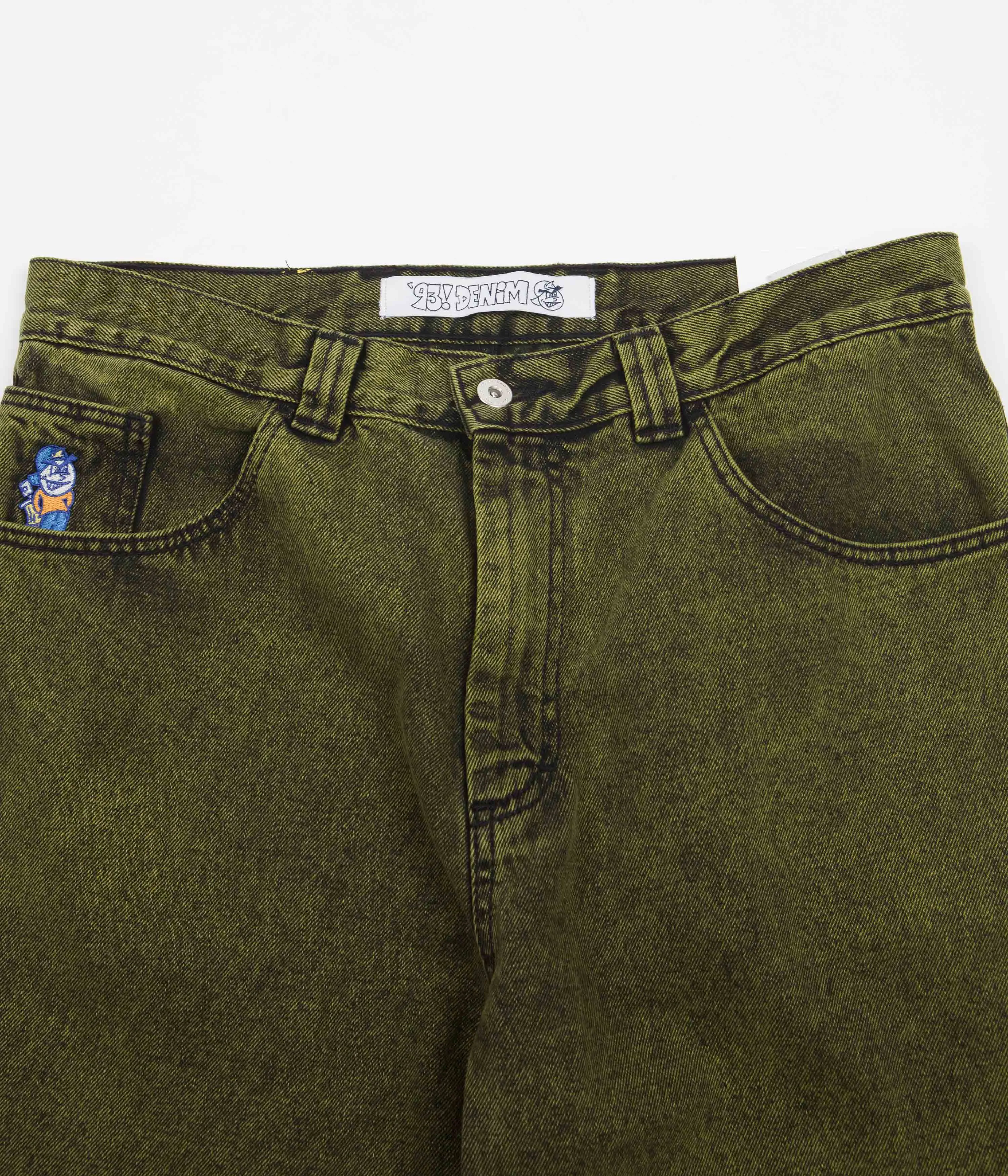 Polar 93 Denim Jeans - Green Black