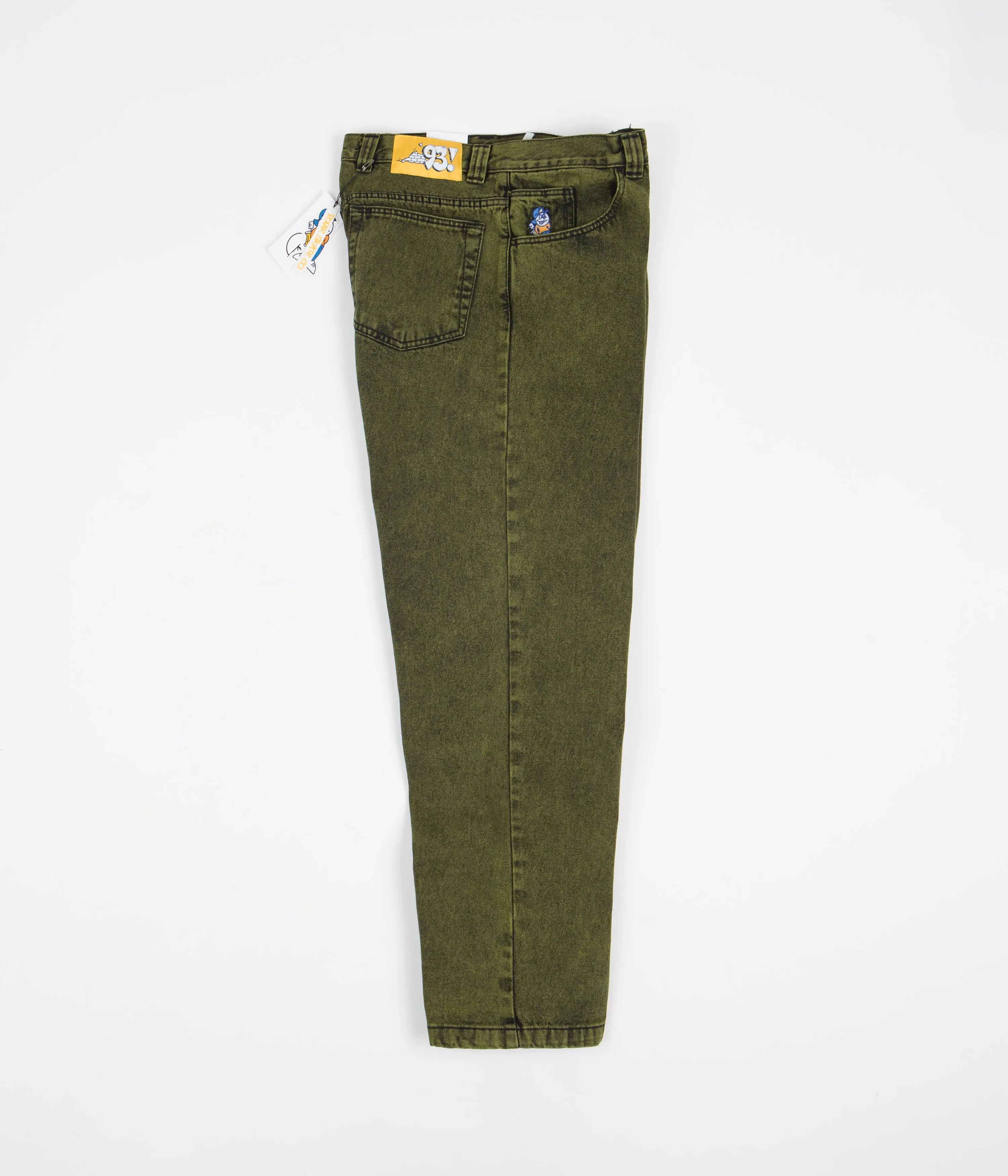 Polar 93 Denim Jeans - Green Black