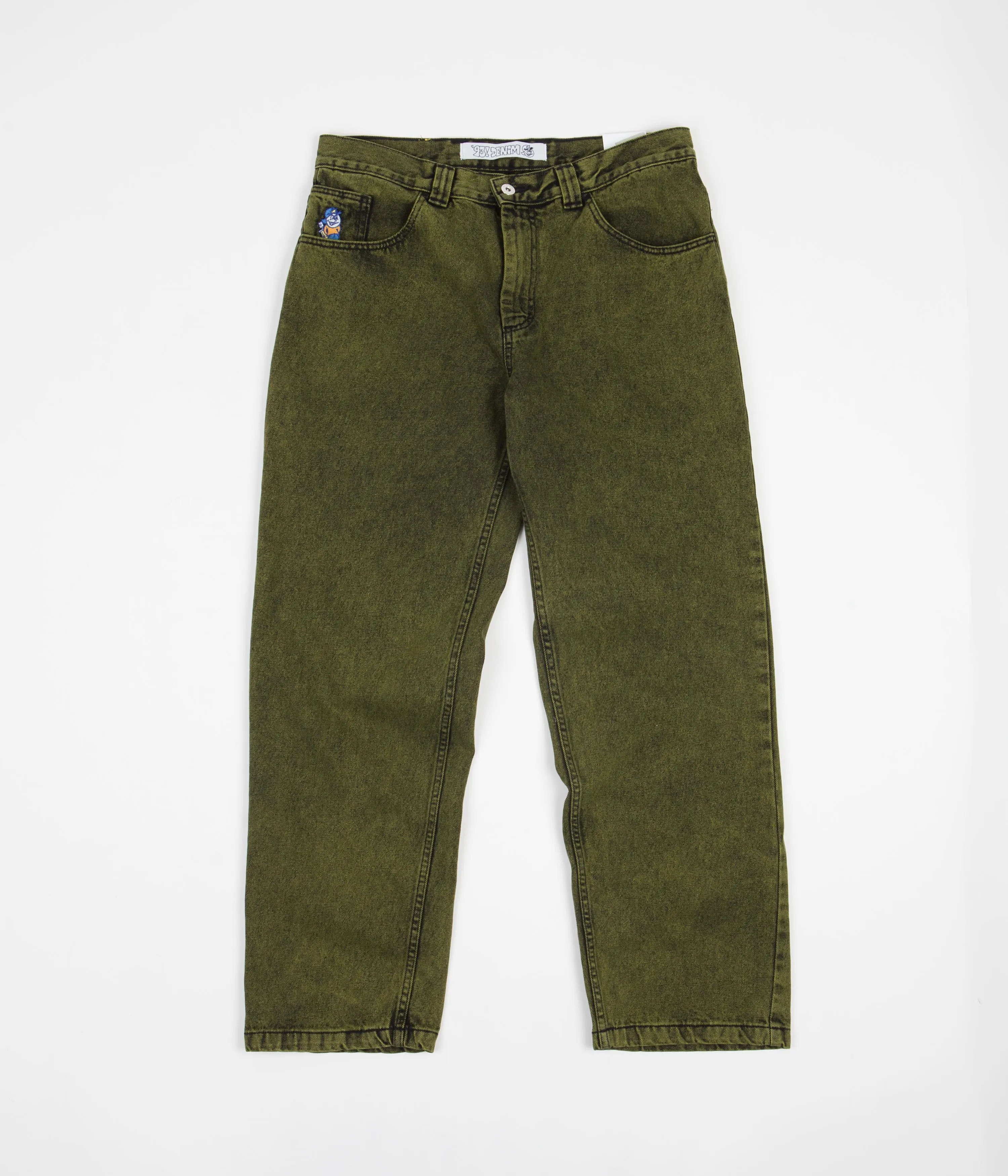 Polar 93 Denim Jeans - Green Black