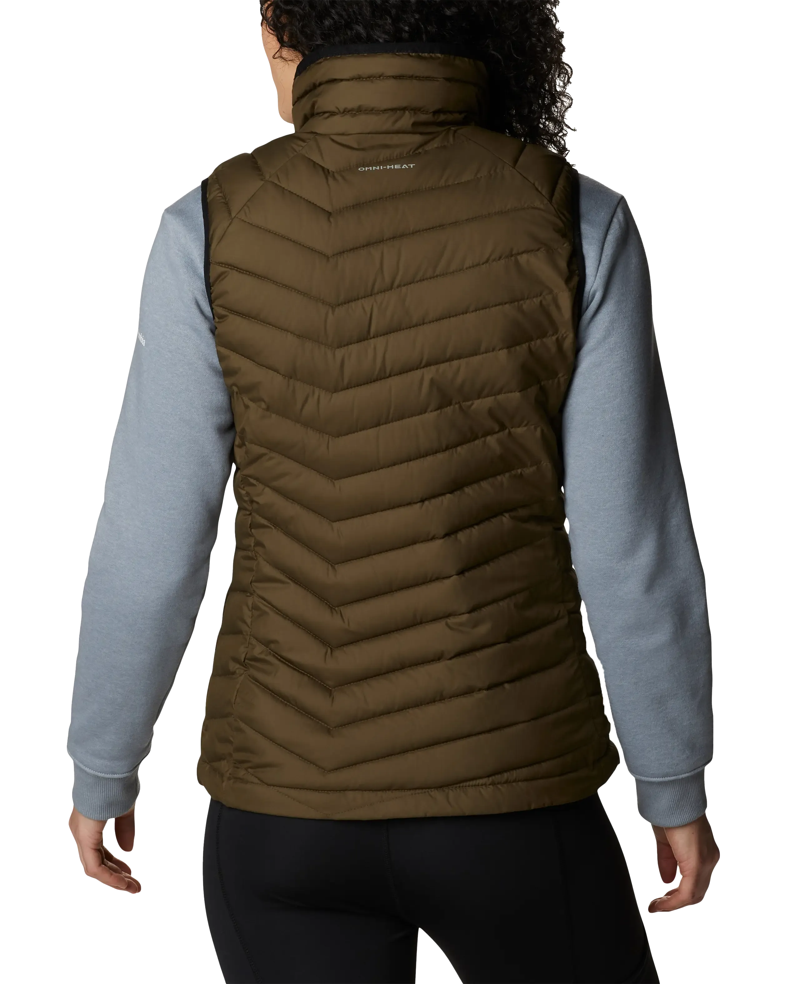 Powder Lite Gilet in Olive Green