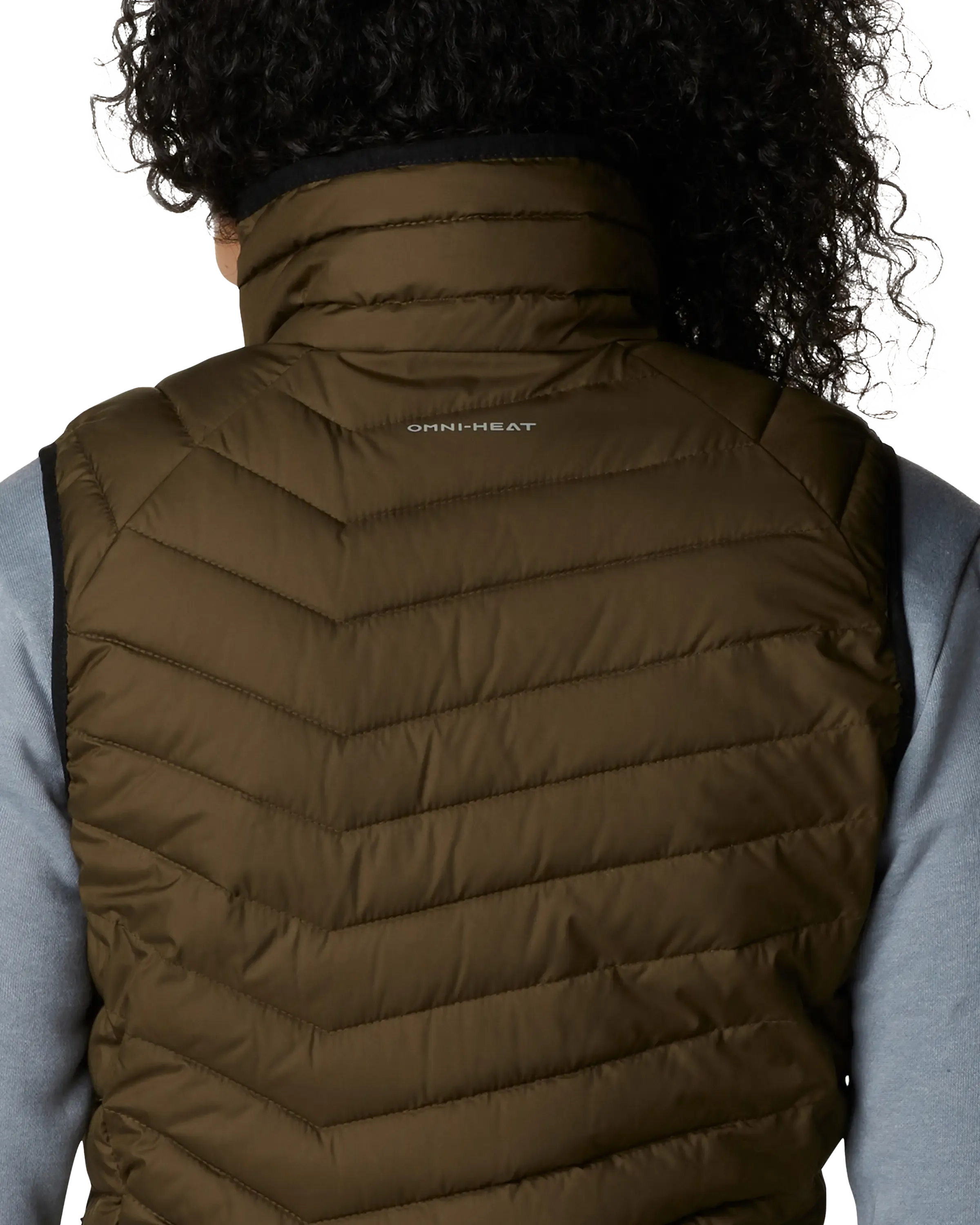 Powder Lite Gilet in Olive Green