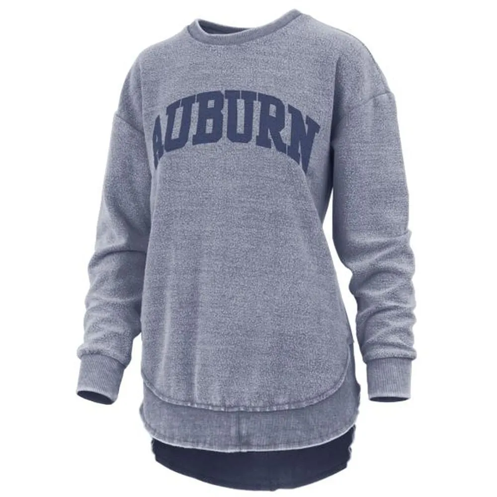 Pressbox Women's Auburn Ponchoville Fleece Pullover