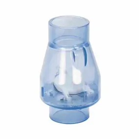 PVC Swing Check Valve - 2" Clear- Slip x Slip