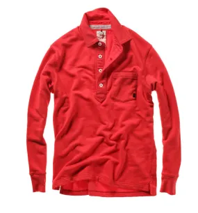 Relwen Frenchloop Polo in Red Heather