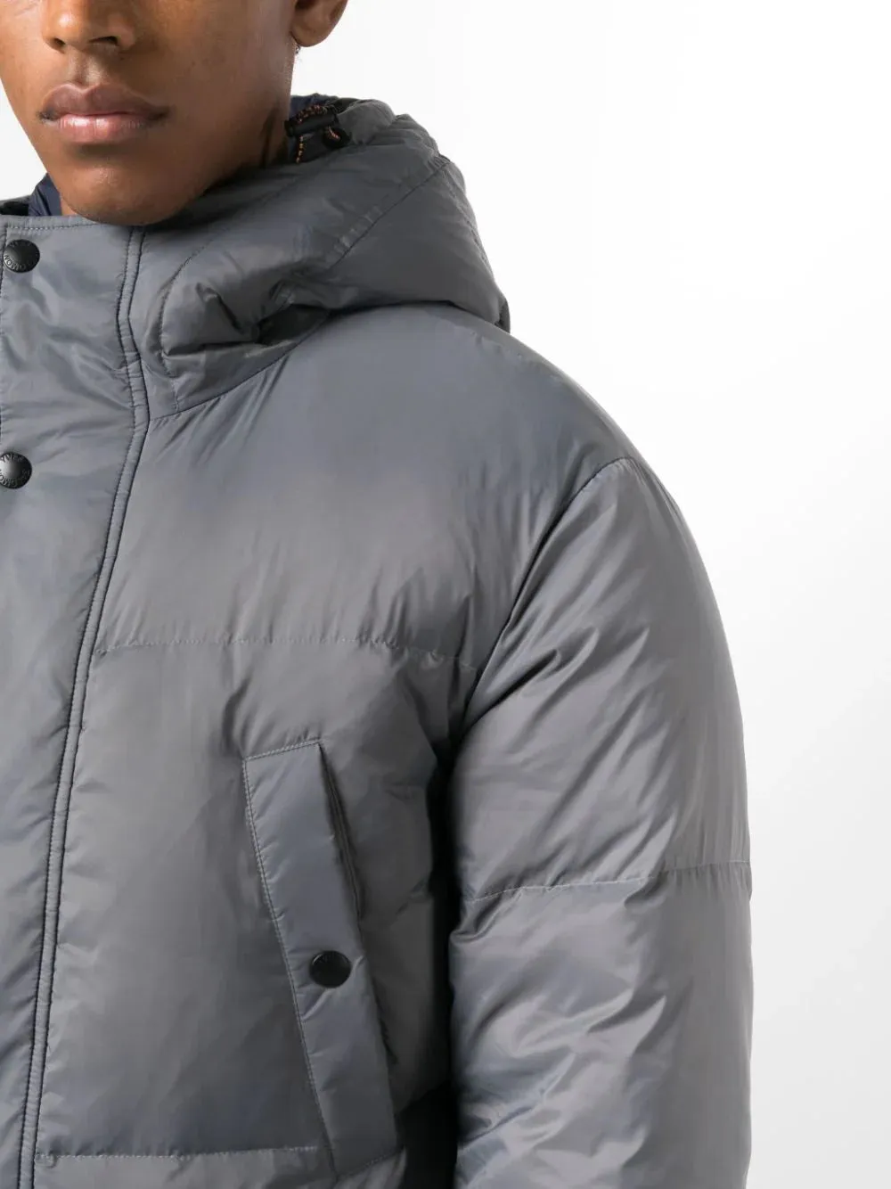 reversible padded down coat