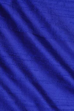 Royal Blue Dupioni Silk Fabric