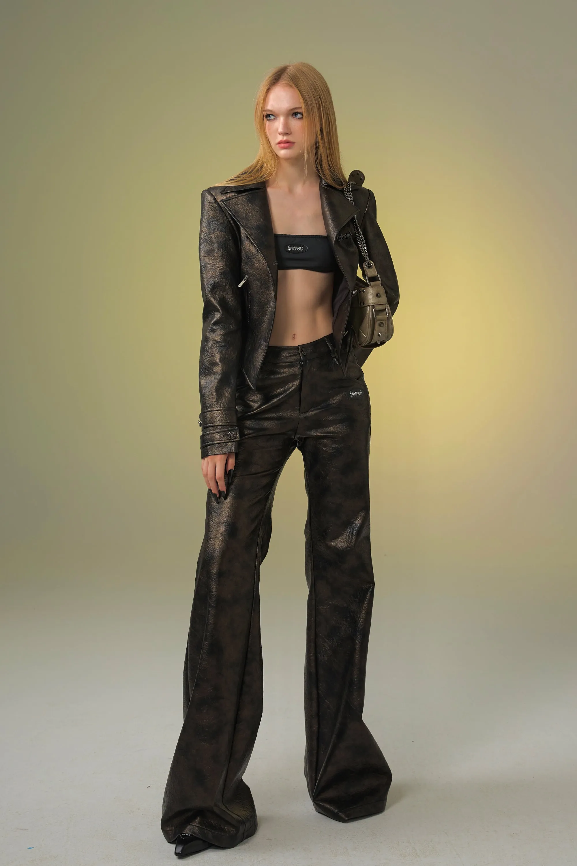 RUST & METAL leather pants