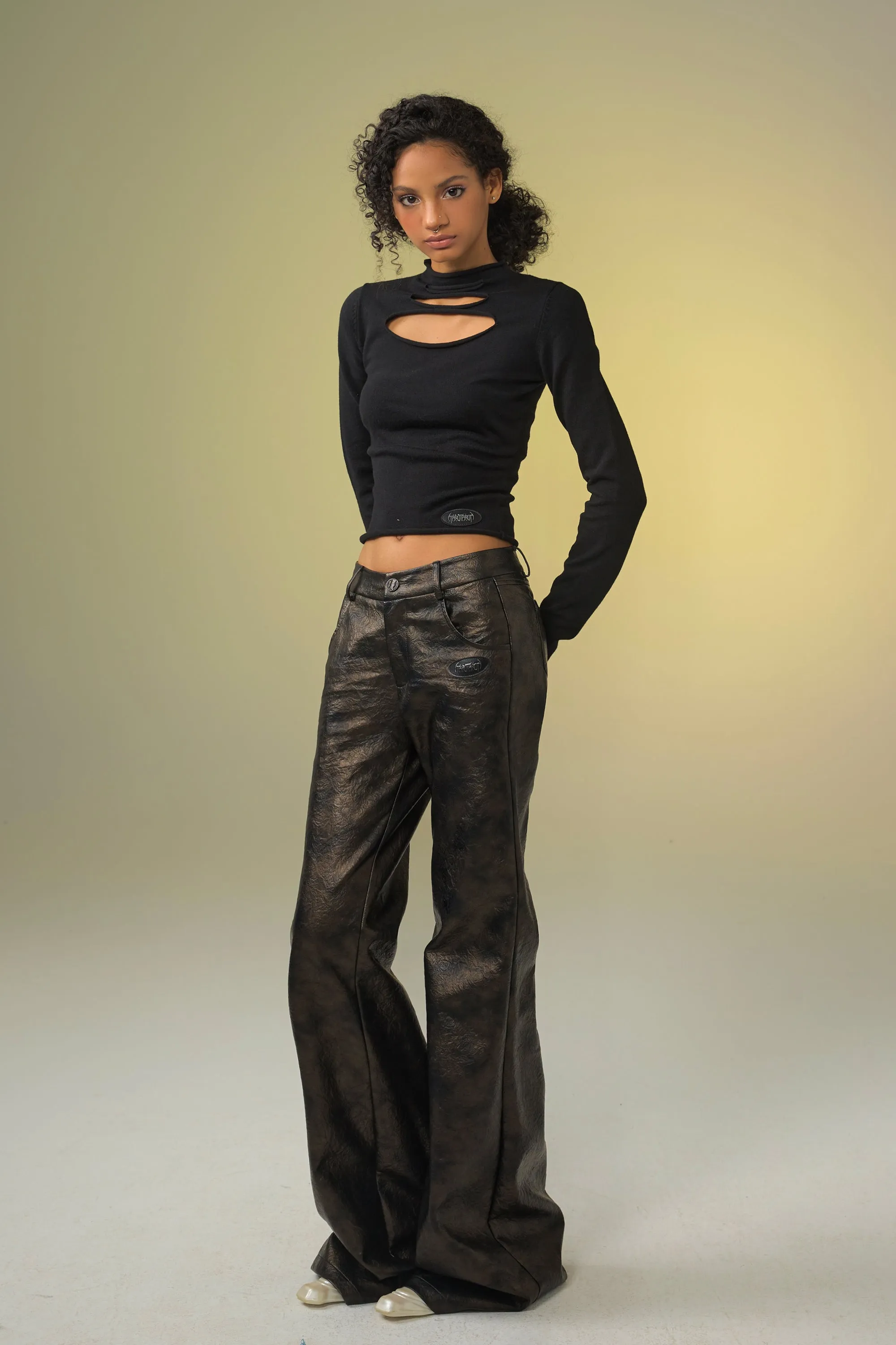 RUST & METAL leather pants