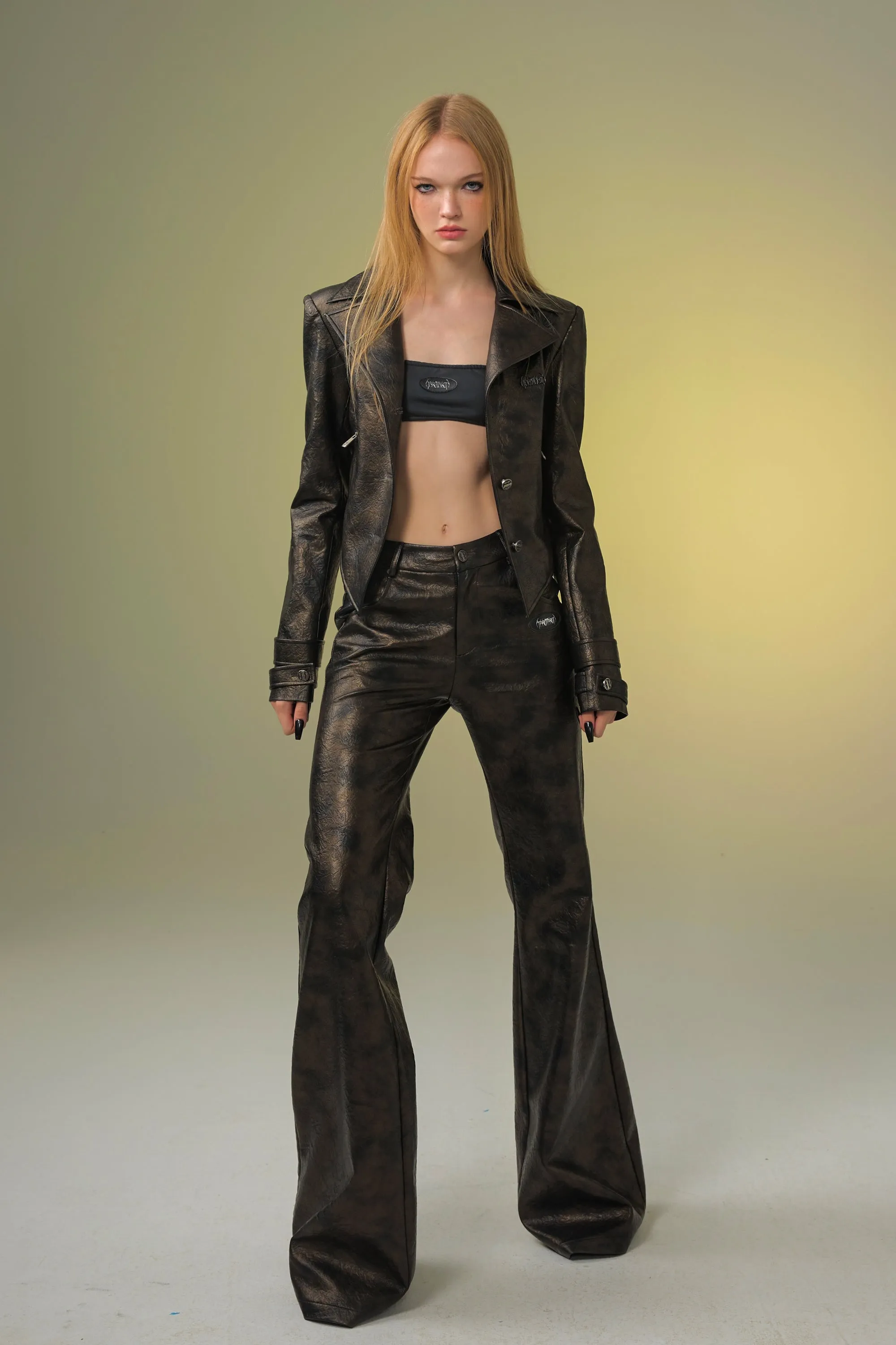 RUST & METAL leather pants