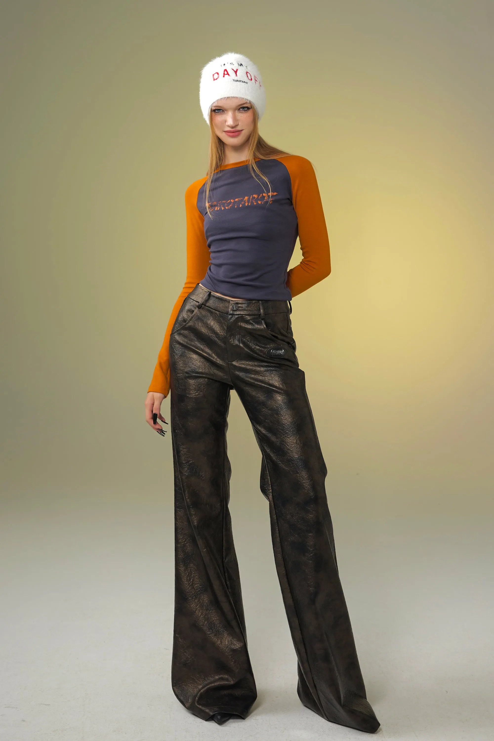 RUST & METAL leather pants