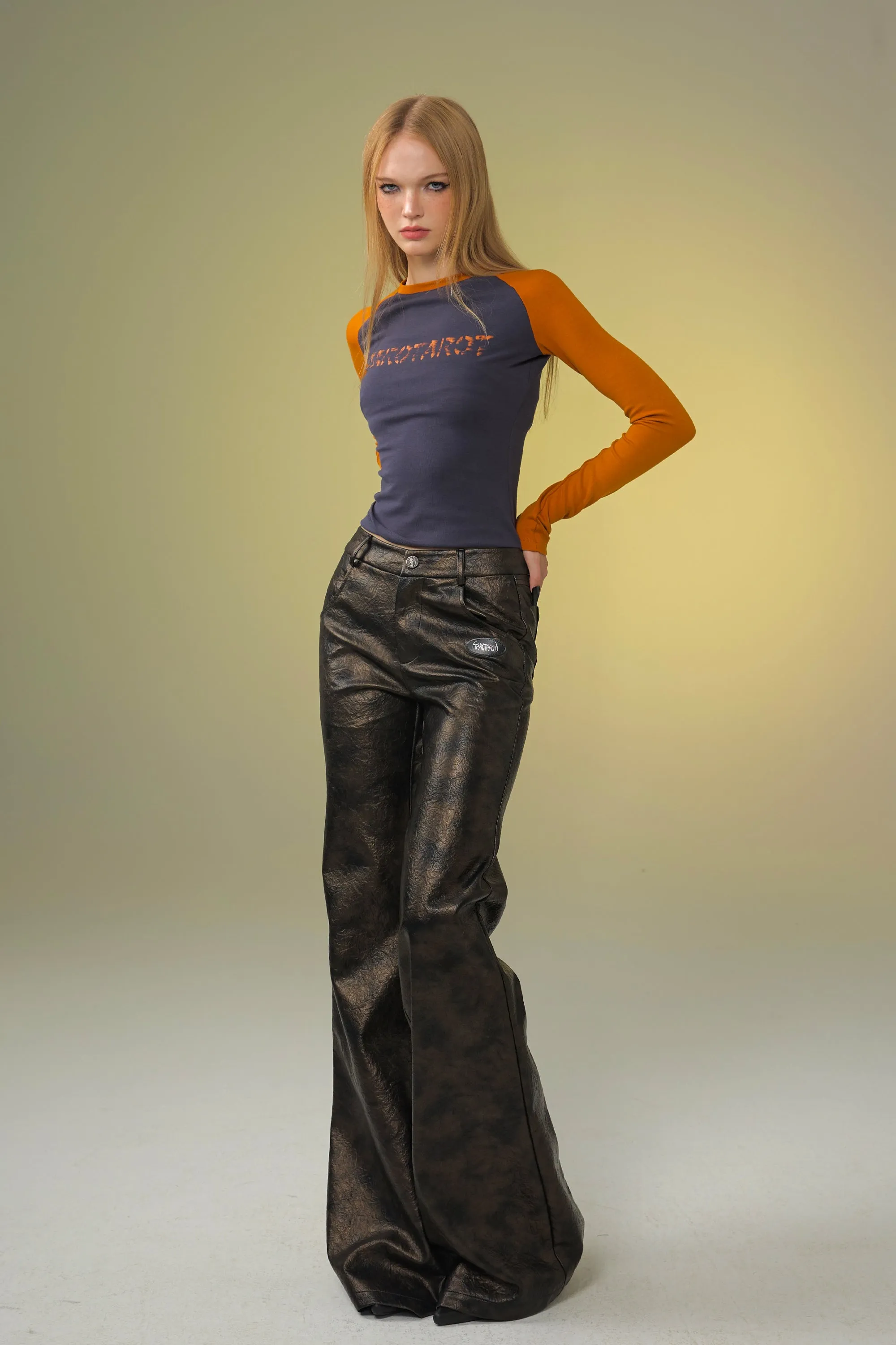 RUST & METAL leather pants