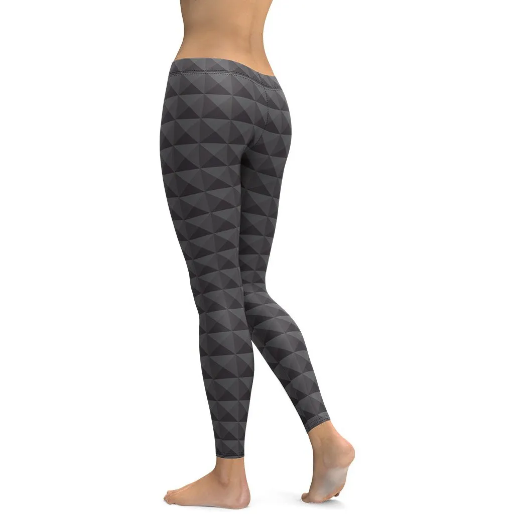 Seamless Cube Pattern Leggings