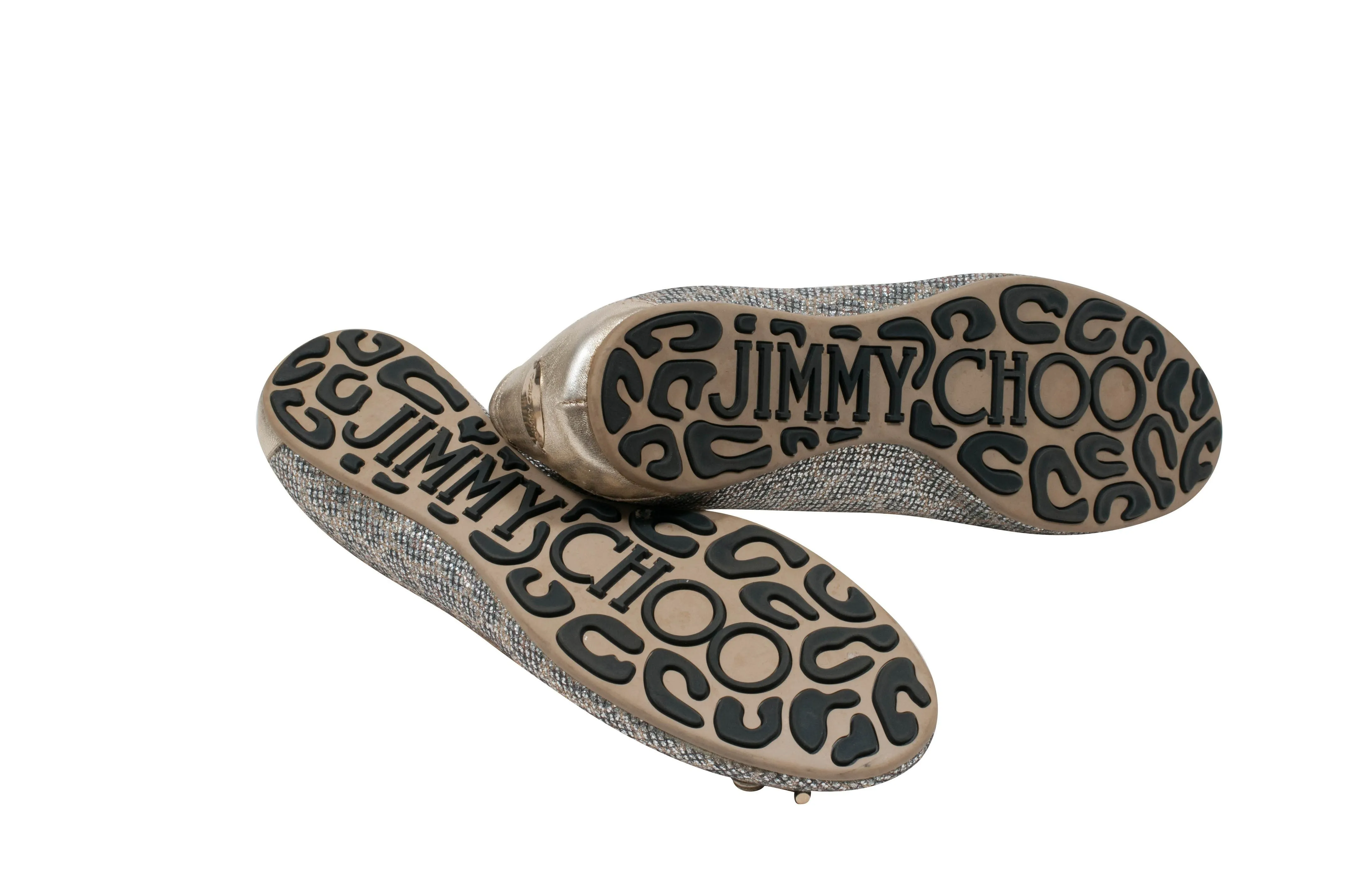 Signature Logo Printed Ballet Flats