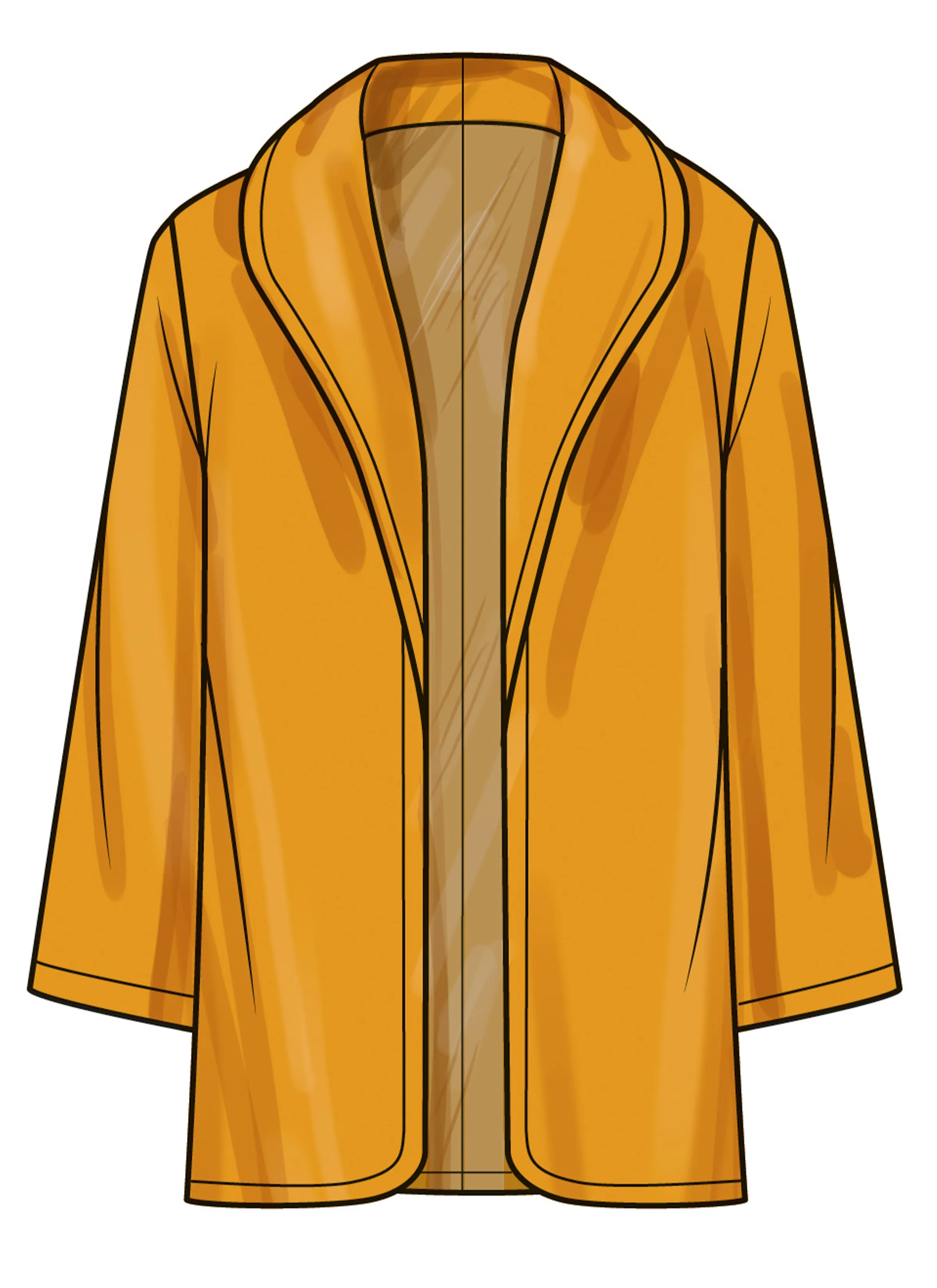 Simplicity Sewing Pattern 3008 Coat In Two Lengths