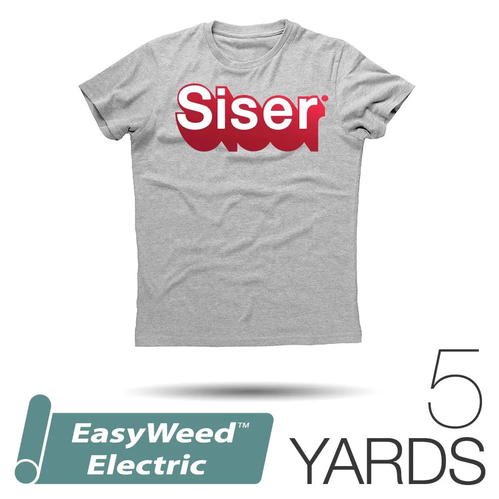 Siser EASYWEED ELECTRIC Heat Transfer Vinyl - 15" x 5 Yards