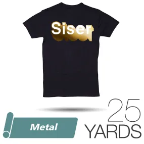 Siser METAL Heat Transfer Vinyl - 20" x 25 Yards