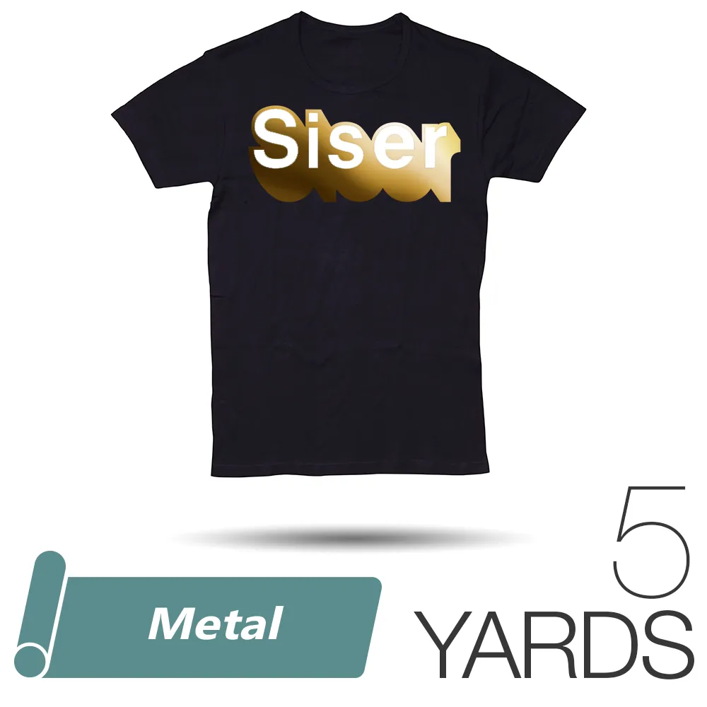 Siser METAL Heat Transfer Vinyl - 20" x 5 Yards