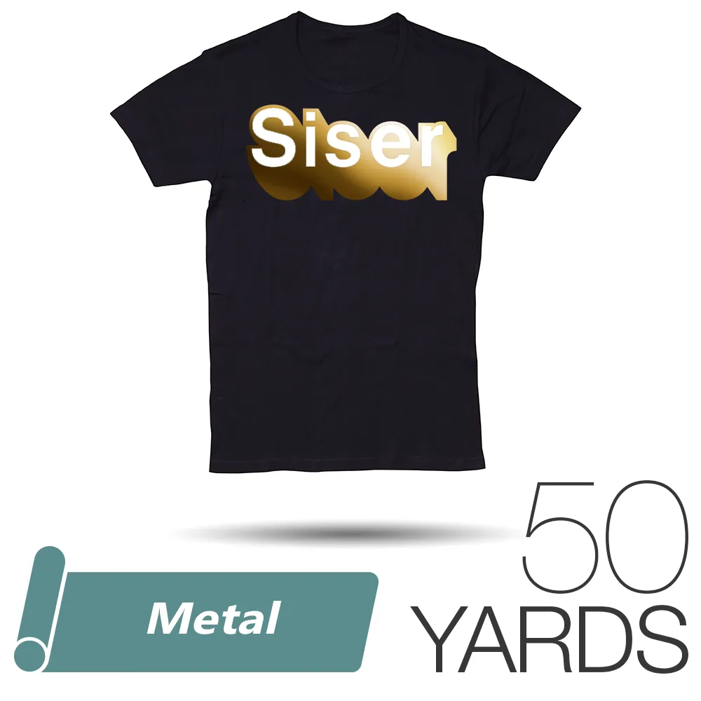 Siser METAL Heat Transfer Vinyl - 20" x 50 Yards