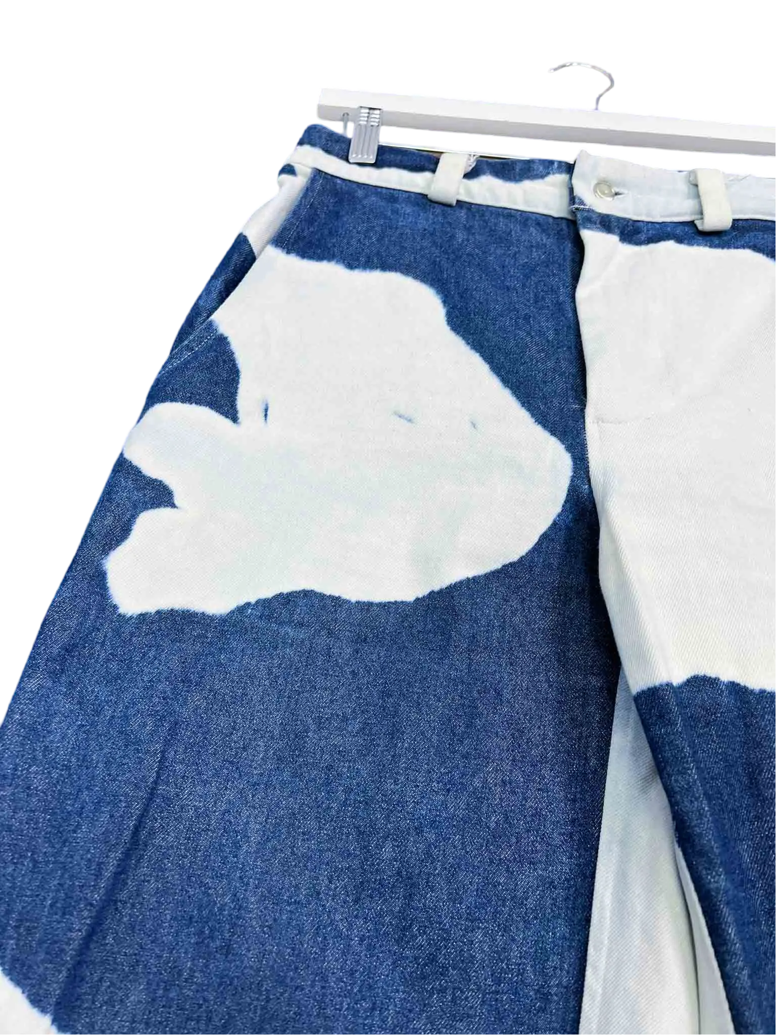 Size 10 | Georgia Fielding Blue and White Izzy Jeans