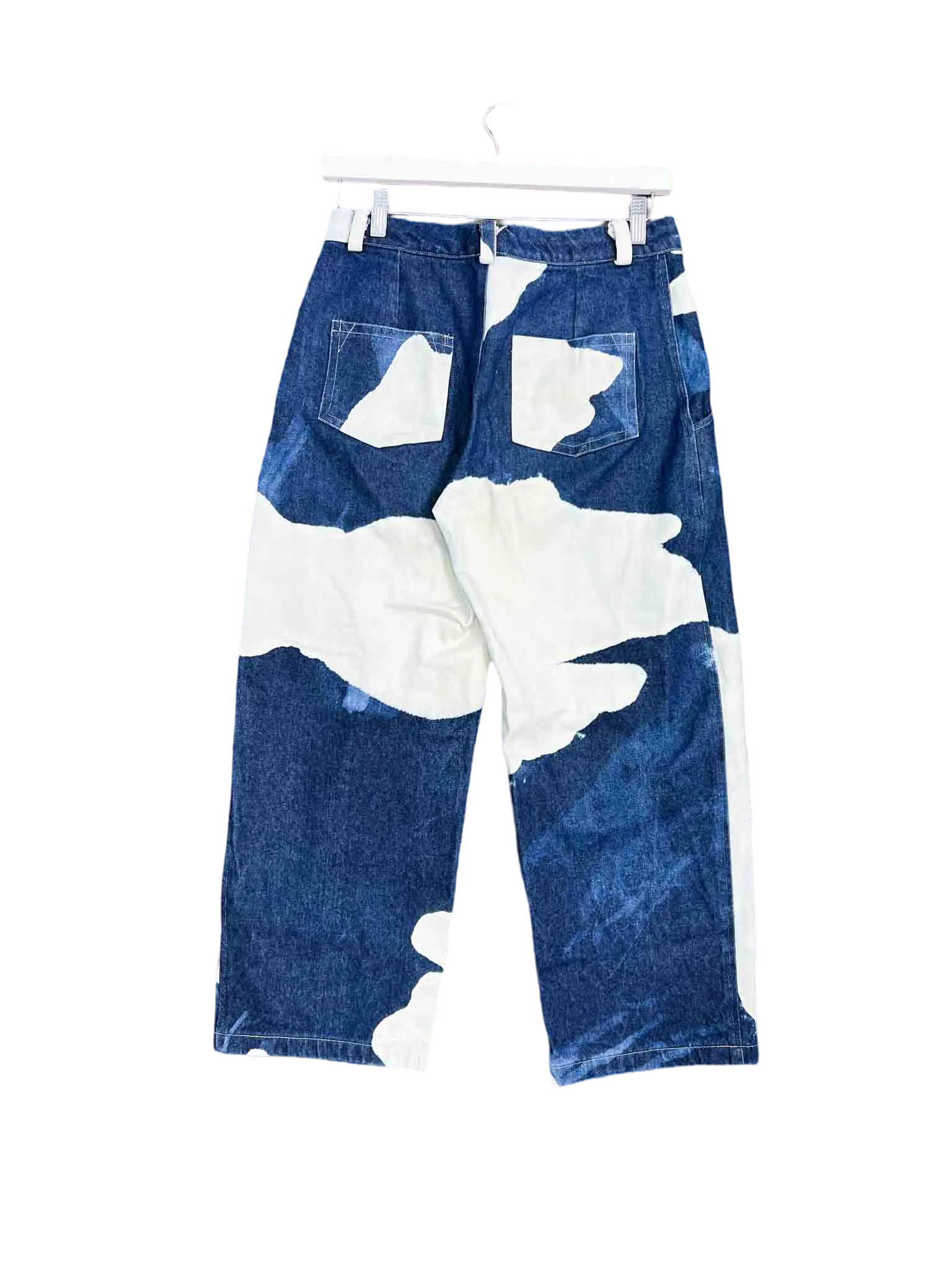 Size 10 | Georgia Fielding Blue and White Izzy Jeans