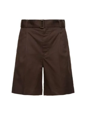 Soeur   Aurelie Bermuda cotton linen shorts 