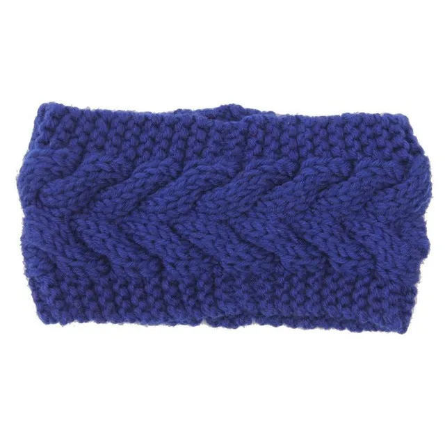 Solid Wide Knitting Woolen Headband Winter Warm Ear Crochet Turban Hair Accessories For Women Girl Hair Band Headwraps