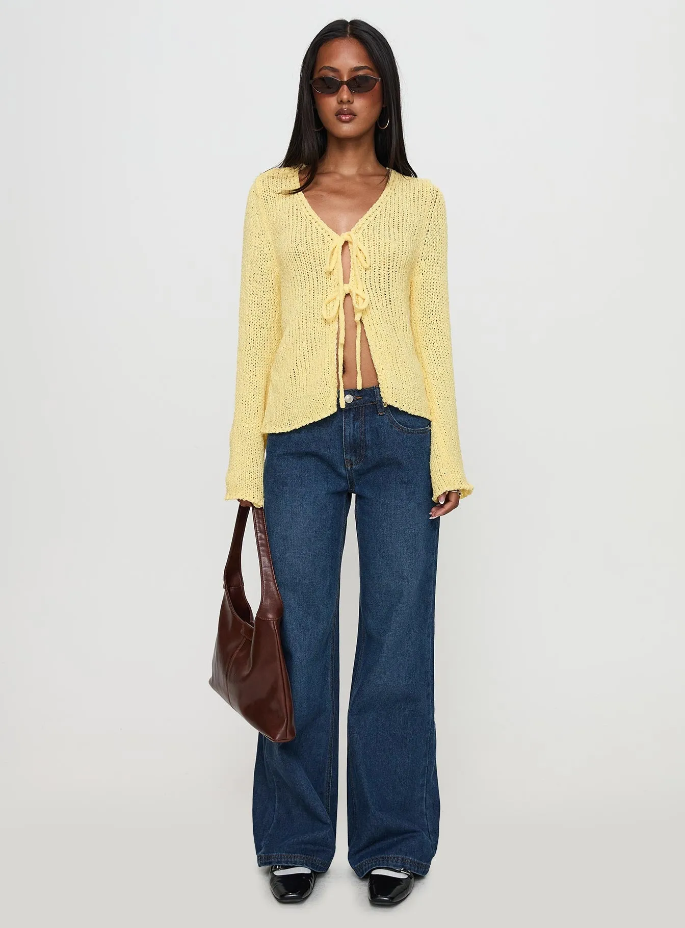 Swain Knit Cardigan Lemon