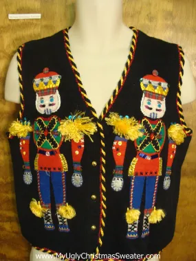 Tacky Nutcrackers Funny Christmas Sweater Vest