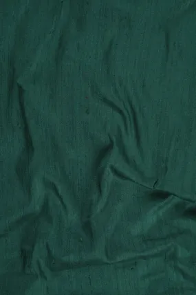 Teal Green Dupioni Silk Fabric