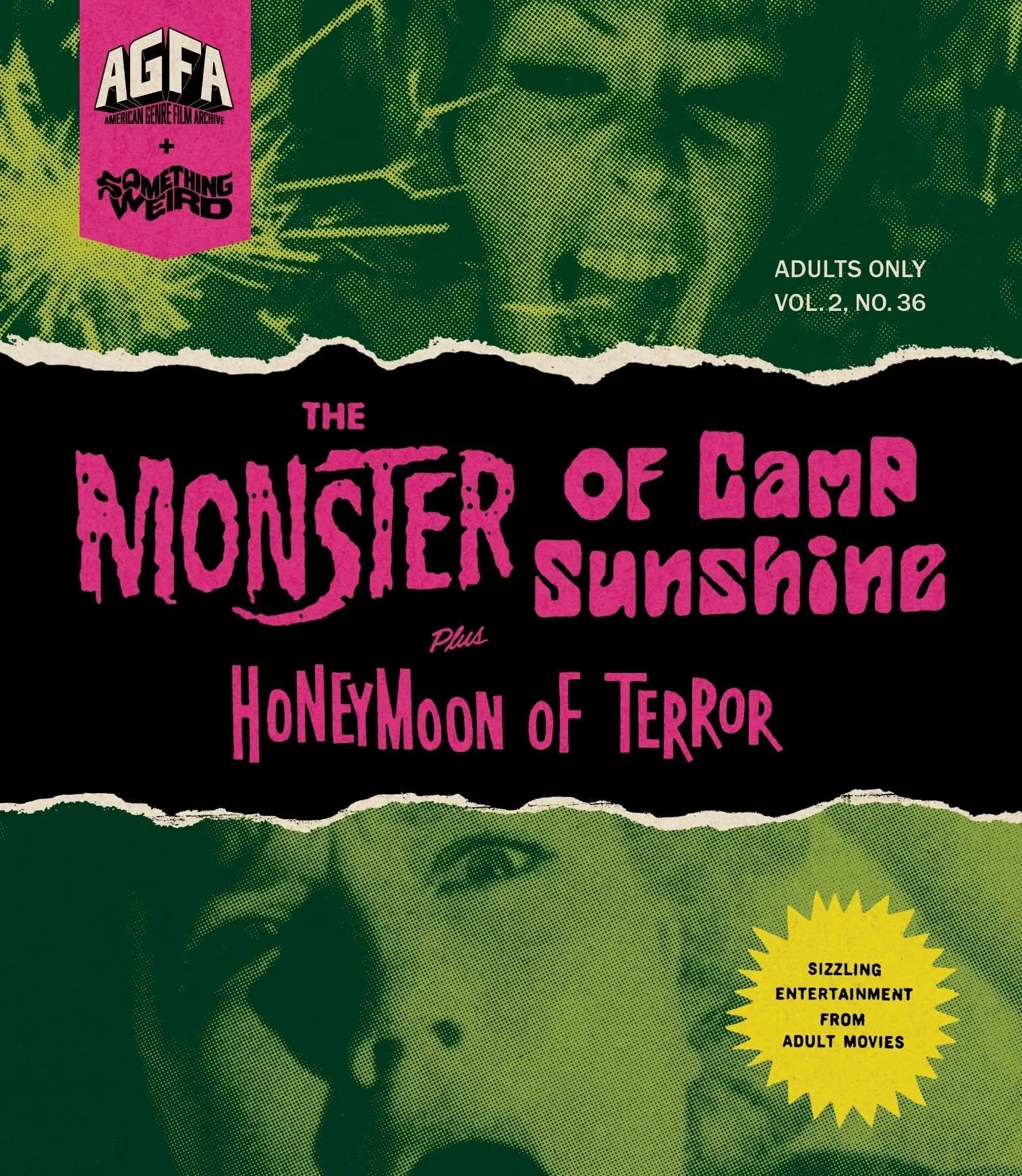 THE MONSTER OF CAMP SUNSHINE / HONEYMOON OF TERROR (LIMITED EDITION) BLU-RAY