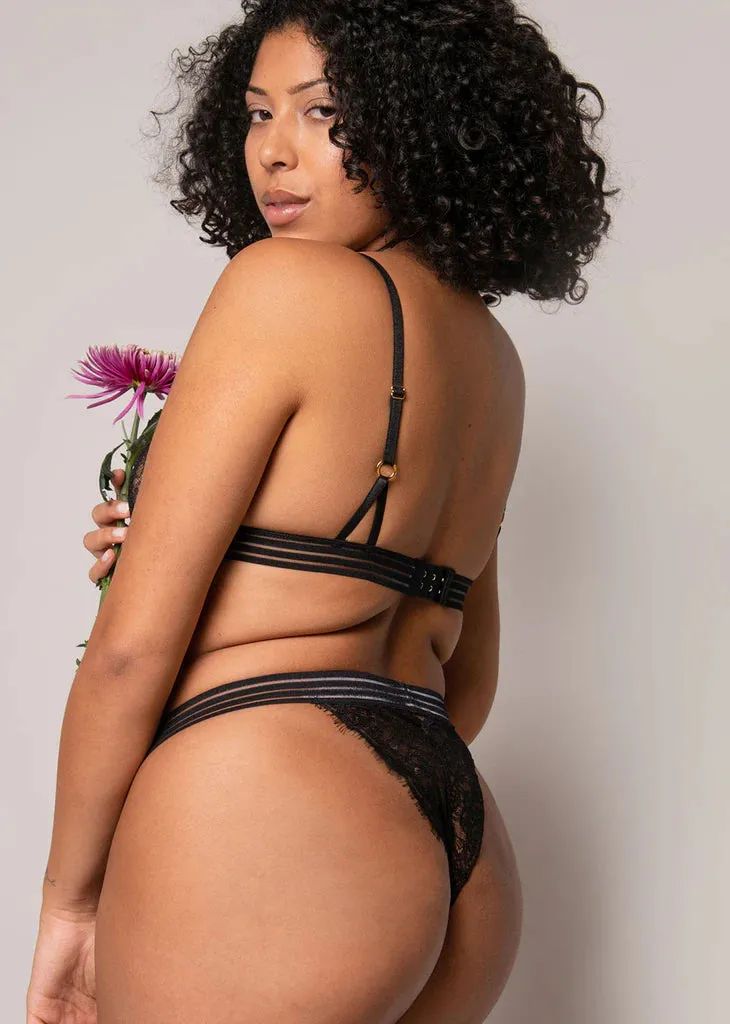 thong - michèle ma belle reborn - black