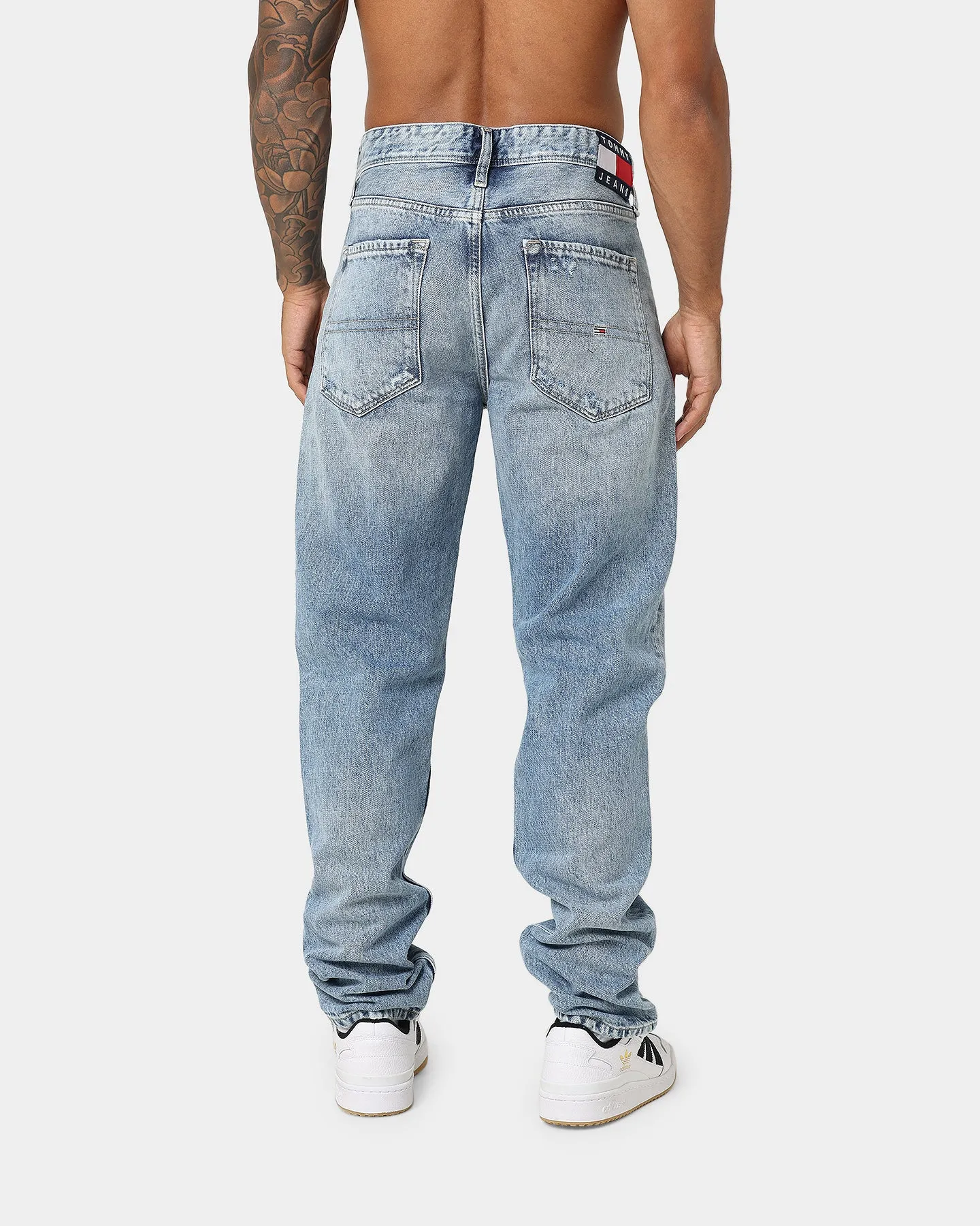 Tommy Jeans Scanton Slim Distressed Hemp Jeans Denim Light